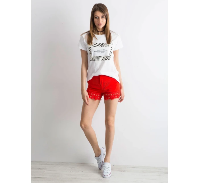 Šortky EM SN 19290.53 červená