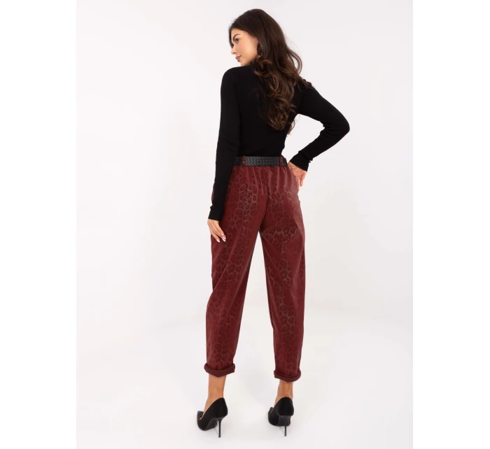 IT nohavice SP 242976.29P bordová IT nohavice SP 242976.29P bordová