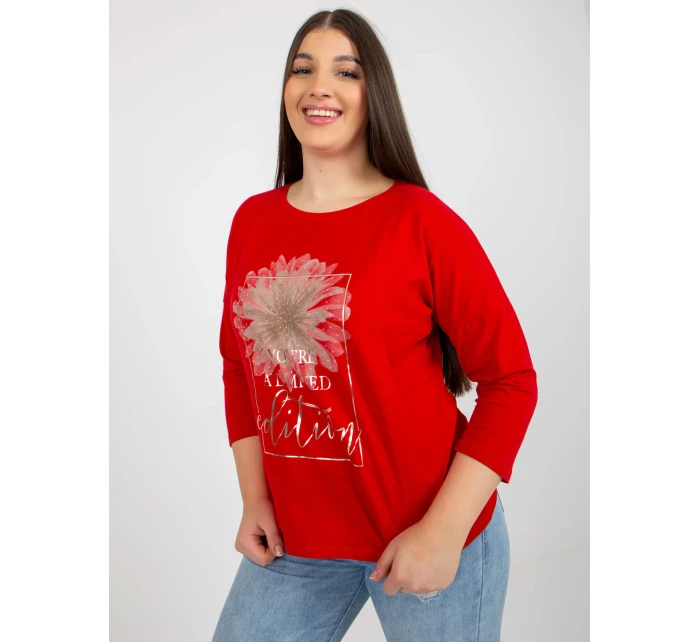 Blúzka RV BZ 8496.10P červená Blúzka RV BZ 8496.10P červená