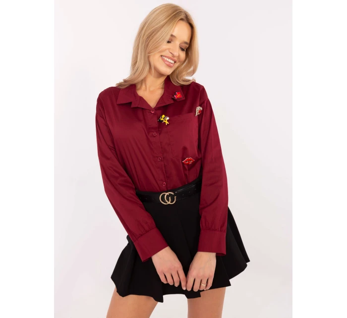 Košile DHJ KS model 21798063 bílá - FPrice Košile DHJ KS model 21798063 bílá - FPrice