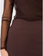 RV SD sukňa A1058.71 tmavohnedá