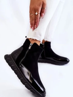 Dámske semišové tenisky Black Anita