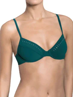 Vrchný diel plaviek Jade Essentials CTOW Sea Green - Sloggi