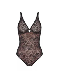 Dámske body Amourette Charm BS - BLACK - čierna 0004 - TRIUMPH