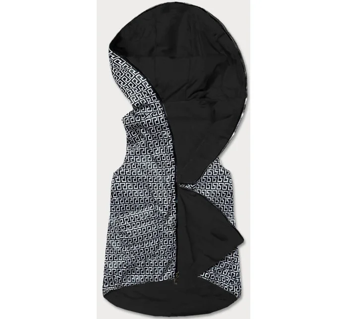 Černá oboustranná dámská vesta model 18485817 - S'WEST Černá oboustranná dámská vesta model 18485817 - S'WEST