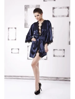 Dámsky župan Viola tmavomodrý - DKAREN