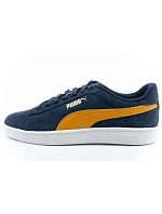 Puma pánske športové tenisky Smash 3.0 leather classic trendy navy blue
