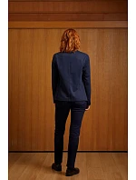 NEOBLU Marcel Women Dámsky piqué sako 24.3170 šedá melírovaná NEOBLU Marcel Women Dámsky piqué sako 24.3170 šedá melírovaná