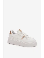 Dámské Sneakersy Na Platformě Big Star model 21706296 Bílé - Big Star Shoes