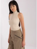 Dámská halenka BA BZ model 18909739 béžová - FPrice