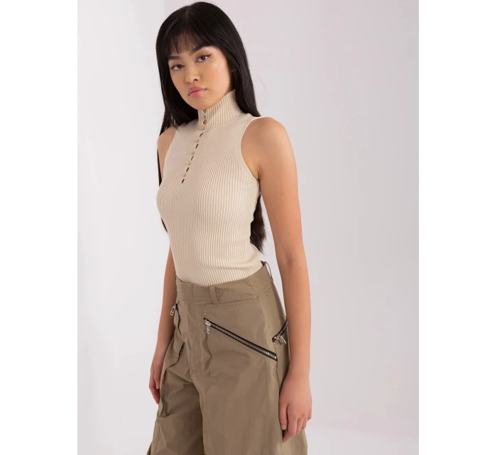 Dámská halenka BA BZ model 18909739 béžová - FPrice