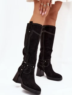 Topánky na podpätku model 216796 Krok vo veľkom štýle