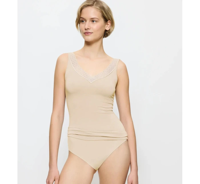 Feel of Modal Tank Top - YELLOW - TRIUMPH YELLOW - TRIUMPH