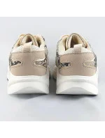 Béžové dámske športové topánky (6348) Béžové dámske športové topánky (6348)