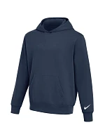 Detská mikina s kapucňou Nike Park 26 Fleece Hoodie, tmavomodrá, IO9048, veľkosť 410 M