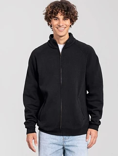 Iconic Premium Sweat Jacket Mikina z těžké bavlny model 22459567 black - Fruit of the Loom