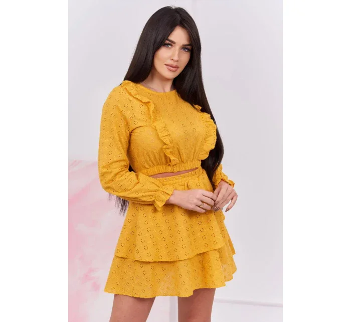 Horčicové boho šaty Horčicové boho šaty