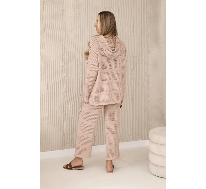 Plážový set z velbloud model 20247406 - K-Fashion Plážový set z velbloud model 20247406 - K-Fashion