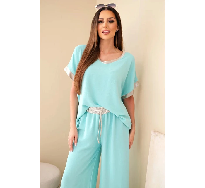 Viskózová súprava so zlatým lemovaním mincovne Viskózová súprava so zlatým lemovaním mincovne