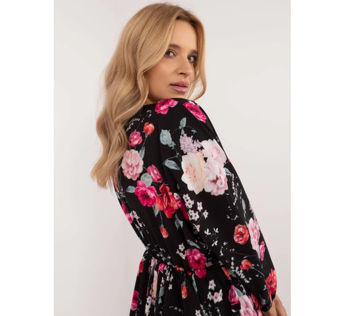 Šaty DHJ SK 19861 4.28 čierno-červené