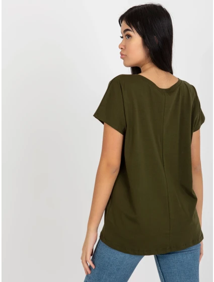 Dámske tričko RV TS 4832.30 khaki Dámske tričko RV TS 4832.30 khaki