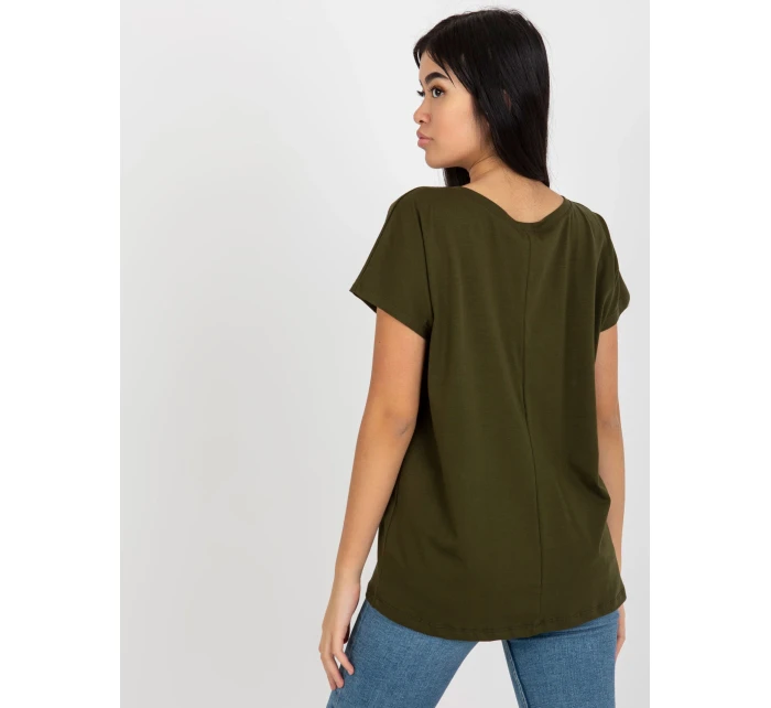 Dámske tričko RV TS 4832.30 khaki Dámske tričko RV TS 4832.30 khaki