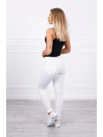 Dámské džínové kalhoty / Bílá  model 19439590 - Kesi