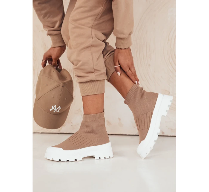 Dámské boty beige Dstreet model 21974062 - FashionStreet