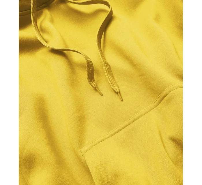 Žlutá dámská tepláková mikina model 17044038 - J.STYLE