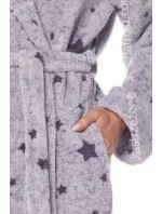 Dámsky župan 2135 melange - L&L Dámsky župan 2135 melange - L&L