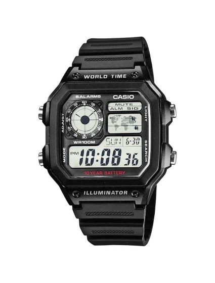 Pánske hodinky CASIO AE-1200WH-1AVDF + BOX Pánske hodinky CASIO AE-1200WH-1AVDF + BOX