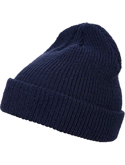 Dlouhá pletená čepice navy model 22412064 - Flexfit Dlouhá pletená čepice navy model 22412064 - Flexfit