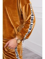 Láska ťaví velúr set Láska ťaví velúr set