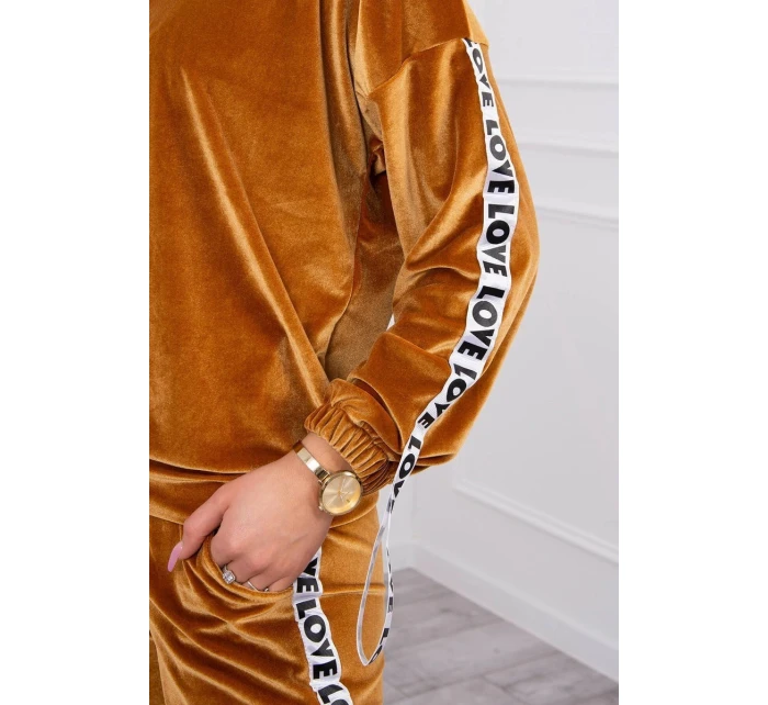 Láska ťaví velúr set Láska ťaví velúr set