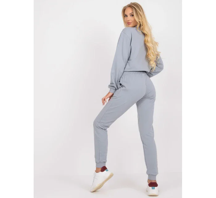 Tepláky AP DR A 003 sivé Tepláky AP DR A 003 sivé