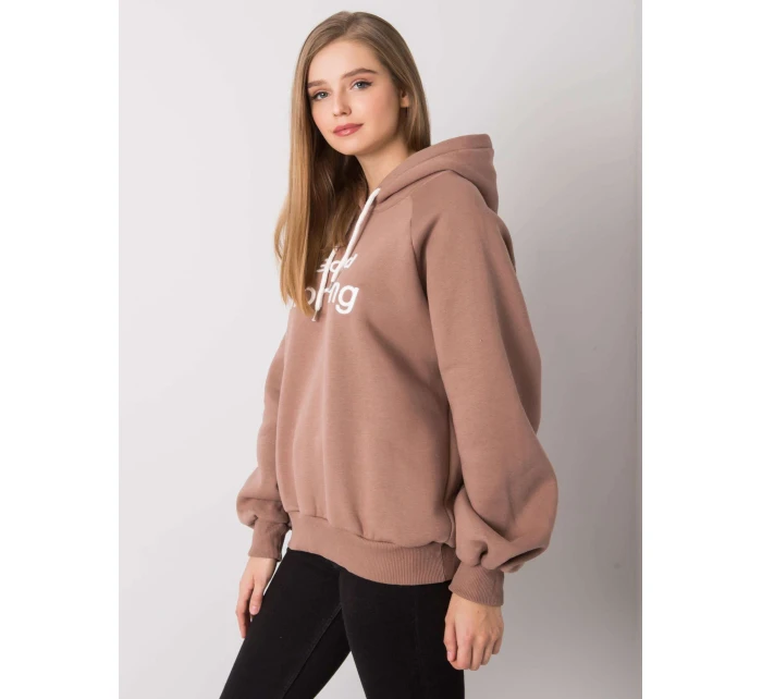 Mikina EM BL 651/1.21X hnedá