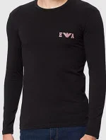 Pánske tričko 111023 1A526 - 00020 - Čierna - Emporio Armani