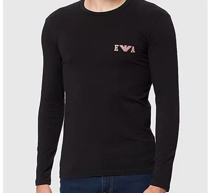 Pánske tričko 111023 1A526 - 00020 - Čierna - Emporio Armani Pánske tričko 111023 1A526 - 00020 - Čierna - Emporio Armani