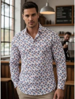 Pánská bílá košile Dstreet model 21968185 - FashionStreet Pánská bílá košile Dstreet model 21968185 - FashionStreet