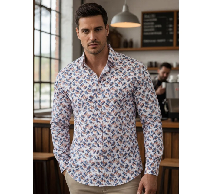 Pánská bílá košile Dstreet model 21968185 - FashionStreet Pánská bílá košile Dstreet model 21968185 - FashionStreet