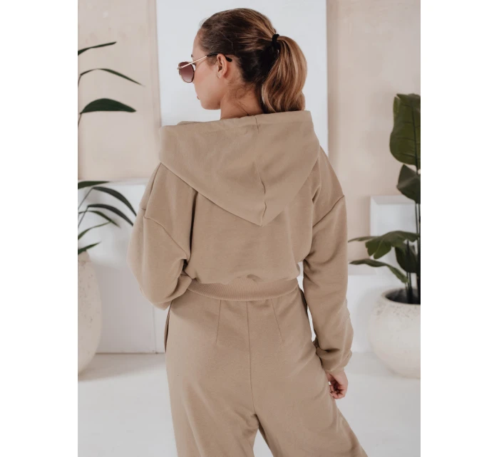 Dámský komplet kalhot a mikiny beige Dstreet model 21970730 - FashionStreet
