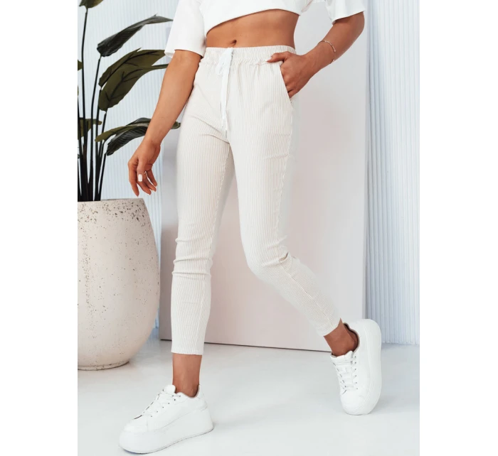 Dámské kalhoty s a bílými pruhy Dstreet model 21976266 - FashionStreet