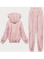 Teplý ružový dámsky teplákový komplet (YP-1104) Teplý ružový dámsky teplákový komplet (YP-1104)