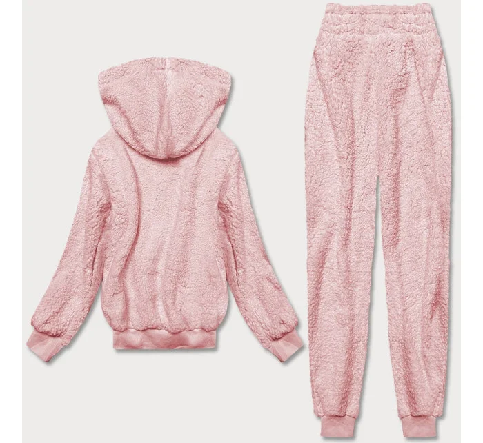 Teplý ružový dámsky teplákový komplet (YP-1104) Teplý ružový dámsky teplákový komplet (YP-1104)