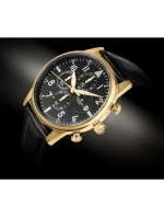 Pánské hodinky Chronograph Sapphire Black and Gold model 21807527 - Giewont Pánské hodinky Chronograph Sapphire Black and Gold model 21807527 - Giewont