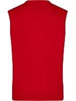 JN 657 Pánská svetrová vesta s výstřihem do V model 22487799 red - Daiber
