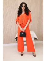 Souprava halenky a kalhot pomeranč Souprava halenky a kalhot pomeranč