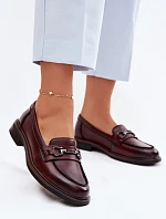 Kožené dámské mokasyny Vinceza 39983 Hnědé