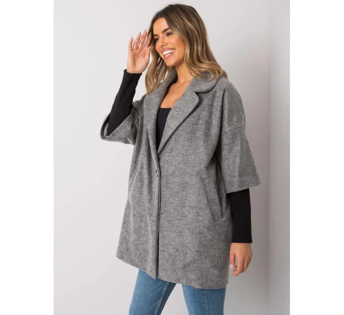 Dámsky kabát CHA PL 0409.30x šedý