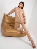 Komplet LK KMPL model 18633840 camelowy - FPrice Komplet LK KMPL model 18633840 camelowy - FPrice